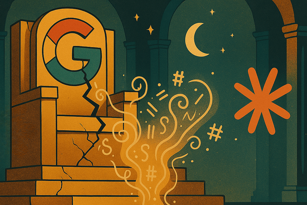 When the Search Giant Starts Gaslighting the AI Web